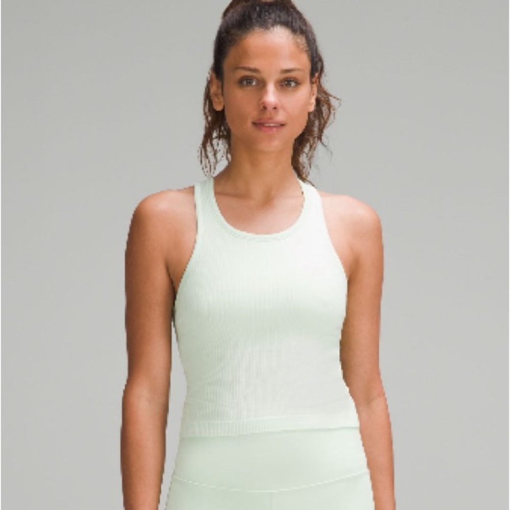 Lululemon Ebb to Street Cropped Racerback Tank Top
